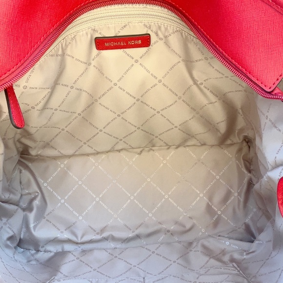 Bundle💕Michael Kors Top Zip Tote Leather + Wallet - Picture 6 of 7